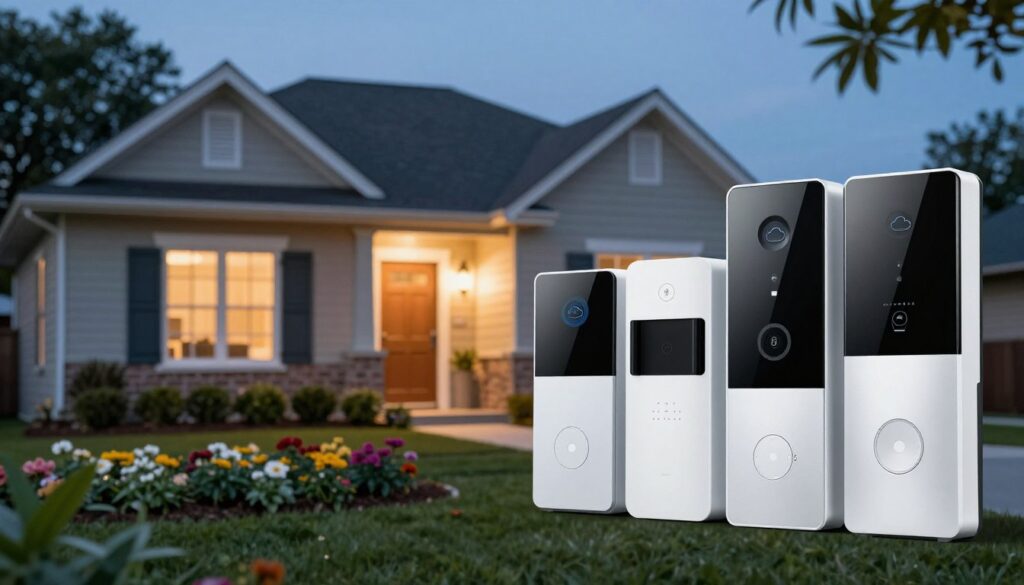 affordable smart doorbells with cloud storage