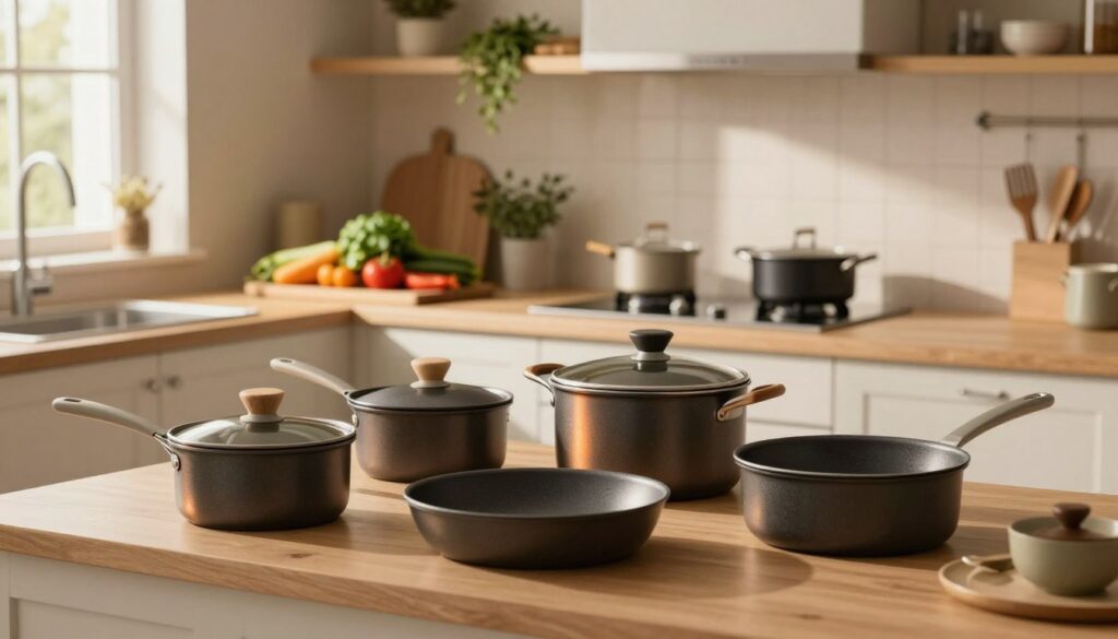 non-toxic non-stick cookware for small kitchens